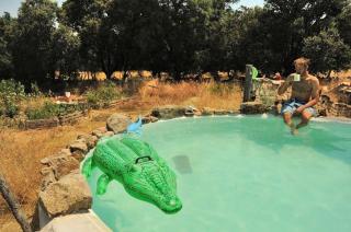 Ecological Dome Structure with a Natural Pool for a Glamping Getaway near Madrid, Spain - Fresnedilla - 7