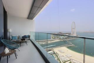 Livbnb Beachfront 2BR in Address JBR Sea & Ain Dubai Views - 8