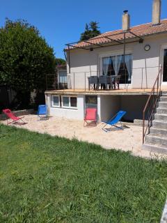 Millerand maison climatisation 3 chambres jardin et stationnement proche intra muros - Avignon - 0