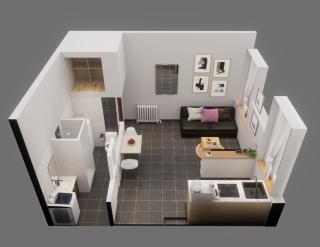 Studio Dedieu Charpennes Villeurbanne - Villeurbanne - 6