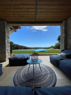 Luxueuse villa avec vue village et mer sur saint Paul de Vence - 2