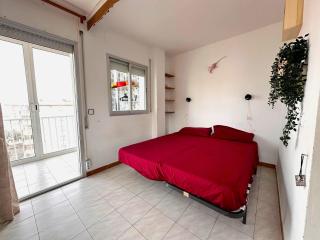 Studio climatisé, 400m plage, parking privé et WIFI - Roses - 4