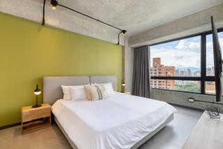 Apartmanto de diseño moderno y elegante de 2 habitaciones con AC, piscina, gimnasio y vistas a El Poblado - Medellín - 8