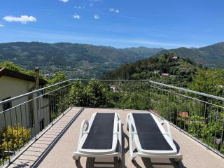 Casa de Casarelhos - Terraço - Vistas rio e serra - Geres - 6