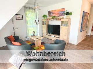 Ferienwohnung "Neptun" Papenburg Balkon Einbauküche Neubau 74 qm 2 Schlafzimmer 4 Personen - Papenburg - 9