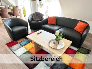 Ferienwohnung "Neptun" Papenburg Balkon Einbauküche Neubau 74 qm 2 Schlafzimmer 4 Personen - Papenburg - 8