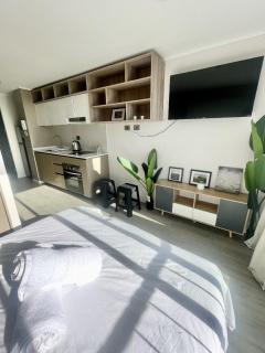 Moderno Apartamento Santiago Centro - Metro Irarrázaval - Piscina - Santiago - 5