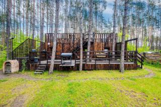 Domek lubiana180 SCANDI wśród drzew jacuzzi taras na dachu jezioro Kaszuby Pieski tylko do 10kg za dodatkową opłatą - Grzybowo - 3