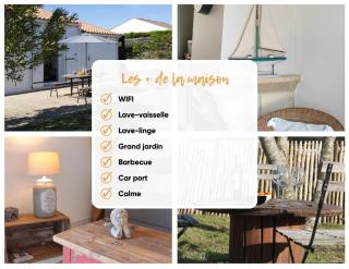 Maison La Rose des Vents, avec WIFI, proche plage et commerces - 9