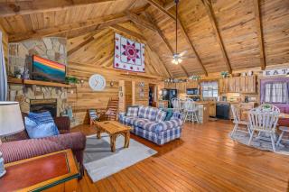 Beautiful View! Log cabin,Fireplace,Hot Tub,Arcade,Pool,Fishing - 6