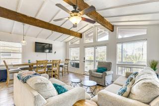 Walk to Beach Ocean-View Home with Deck in Freeport - Red Fish Cove - 0