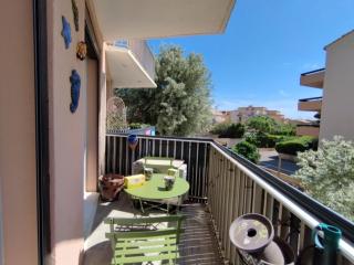 Appartement T3 avec climatisation et parking, proche plage, 4 pers, Narbonne-Plage - FR-1-795-65 - Narbona - 0