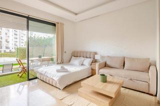 Hay Riad Prestigia Studio W Big Terrace-Pool - Rabat - 0