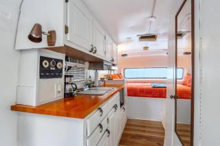 The Driftwoods - Retro Red Camper - Driftwood - 8