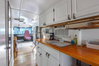 The Driftwoods - Retro Red Camper - Driftwood - 6