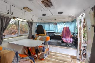 The Driftwoods - Retro Red Camper - Driftwood - 5