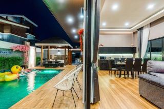 Baninlove Beautiful Pool Villa for family - Nikhom Sang Ton Eng Khuan Phet - 4