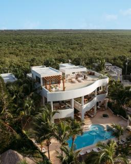 Beachfront Staff n Cook, Luxury 8 Bed Villa in Tulum - Balcheil - 8