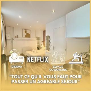 Studio 0 - Cinema Sports Parking - DABNB - Limoges - 0