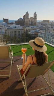 Skyline - Penthouse with 50m2 private terrace and stunning views - Cadice - 0