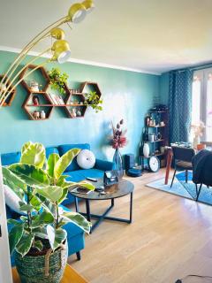 Un Cocon Vert Canard à côté Paris 14ème avec 2 chambres et un grand salon - Montrouge - 0