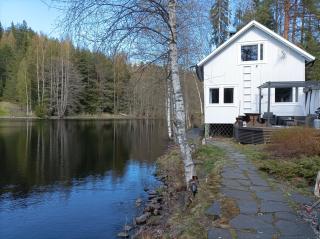Järvenrantamökki Orivedellä, palju, grillikota - Viitapohja - 9
