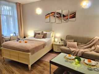Romantic Studio APT-Great Location- City center-FREE Parking-Self Check-in- till Old town 20 min - Riga - 0