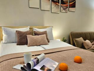 Romantic Studio APT-Great Location- City center-FREE Parking-Self Check-in- till Old town 20 min - Riga - 7