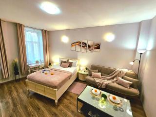 Romantic Studio APT-Great Location- City center-FREE Parking-Self Check-in- till Old town 20 min - Riga - 6