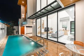 V190 Tropical Oasis 3BR Villa with Pool & Bathtub - Ban Saiyuan (1) - 8
