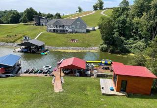 Lake Therapy at The ARK - Gameroom, Hot Tub, Private Dock - Williamstown - 3