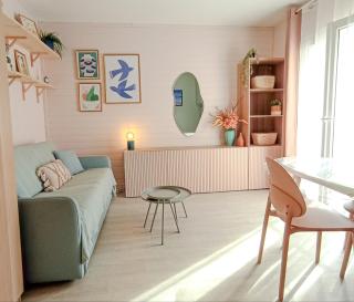 Studio 50m tram parking gratuit 13min gare - 9