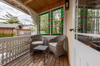 Villa Gustavia FeWo Königsstuhl Balkon, historischer Charme - Sassnitz - 5