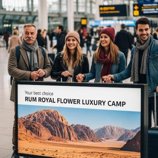 RUM ROYAL FLOWER lUXURY CAMP - Wadi Rum - 0