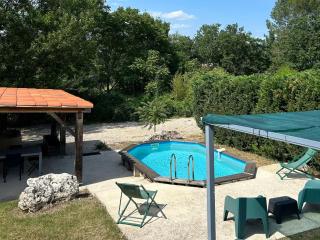 Le gîte les chênes piscine privée et jacuzzi - Servas - 0