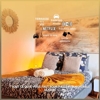 LES DUNES Studio Ideal couple,solo,famille&pro - Vitry-sur-Seine - 0