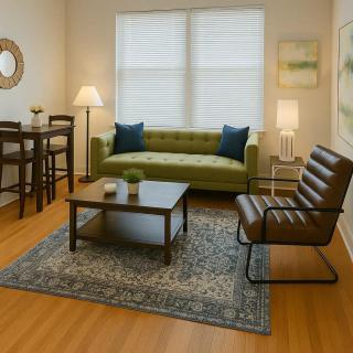1BR Fully Equipped & Central - Belmont rep - Chicago - 0