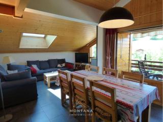 Duplex 4 pièces + mezzanine pour 8 personnes au Grand-Bornand - FR-1-458-227 - Le Grand-Bornand - 0