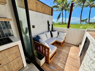 Pequena Grécia, frente mar, pé na areia com piscina - 5