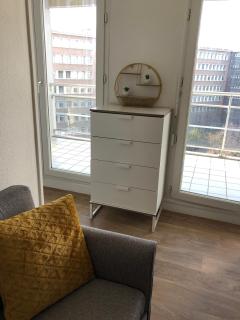 F1 avec vue dégagée, 6 m2 terrasse, Wi-Fi - Clermont-Ferrand - 5