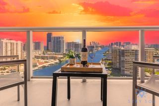 Infinite View, Balcony, Gym, Amazing Pool - Hallandale Beach - 9