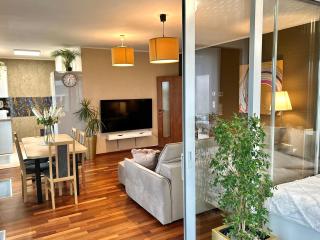 Family apartment with the view of the old town Prague city with free parking - Praga - 9