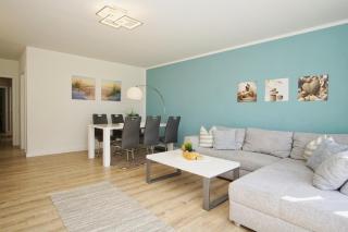 Ferienwohnung mit Terrasse, gratis Nutzung vom AHOI Erlebnisbad und Sauna in Sellin - Haus Nordstrand FeWo 28 - Göhren - 1