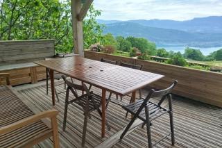 Le petit belvédère chalet avec piscine & vue lac - - 9