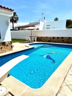 Chalet con piscina privada cerca del mar - Cala 'n Bosch - 0