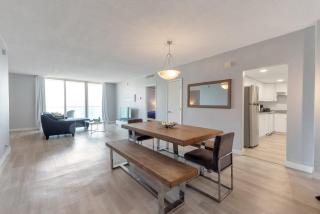 Great Apartment In Hollywood With Side Ocean View! Direct Access To The Beach! 14th Floor - Hollywood - 4