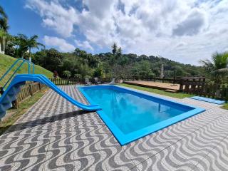 Chácara com vista para montanhas e piscina LT0035 - Juquitiba - 2