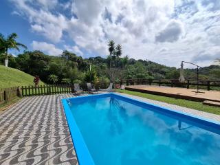 Chácara com vista para montanhas e piscina LT0035 - Juquitiba - 1