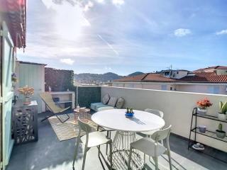 Bright 2-room apartment - rooftop terrace - swimming pool - Vallauris - 3