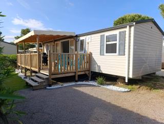 Mobil-home tout confort camping Mar Estang à Canet en roussillon - Canet-en-Roussillon - 0